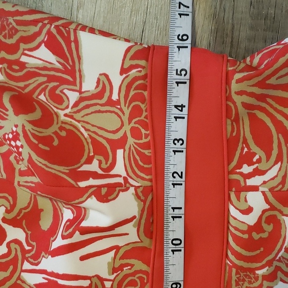 PRESTON AND YORK SLEEVELESS PLEATED  FIT AND FLARE  DRESS SZ 8 - Picture 5 of 10